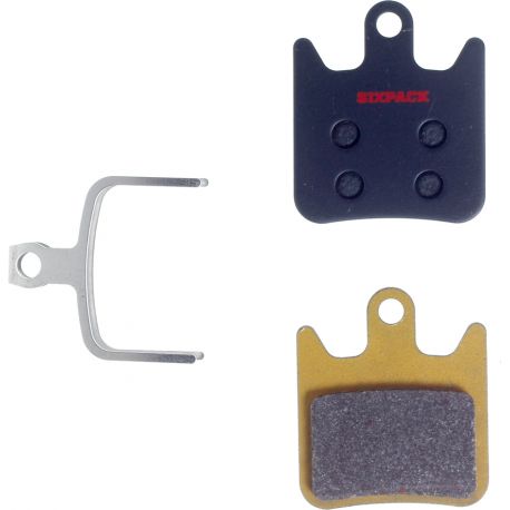 Plaquettes SIXPACK Hope X2 métalliques