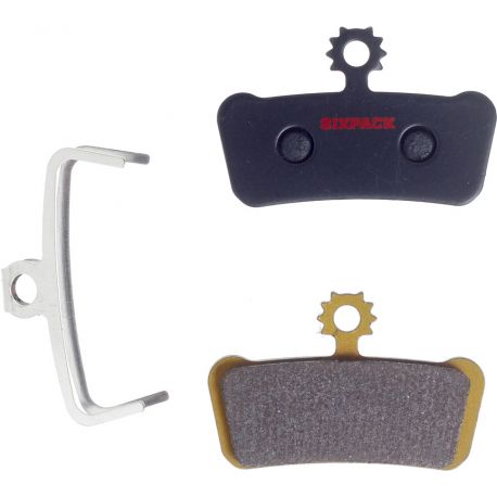 Plaquettes SIXPACK Avid Trail X.0/Guide (all) métalliques