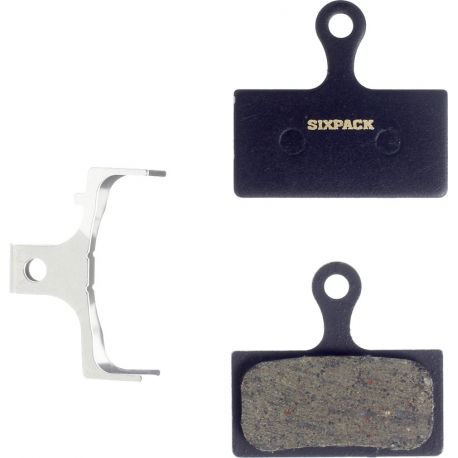 Plaquettes SIXPACK Shimano XTR, XT, SLX (IcetechR® compatible) organiques