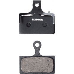 Plaquettes SIXPACK Shimano XTR, XT, SLX (IcetechR® compatible) semi-métalliques