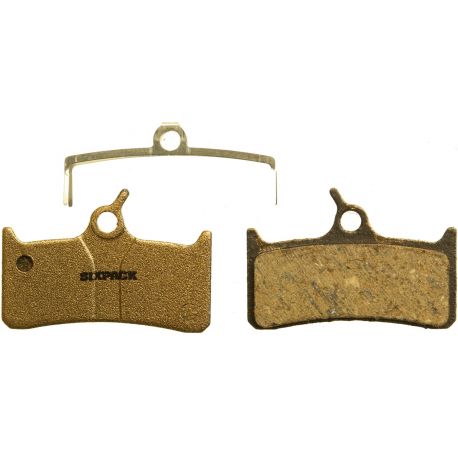 Plaquettes SIXPACK Shimano XT M755/M756/Hope Mono M4 semi-métalliques