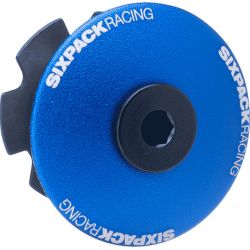 Bouchon de potence SIXPACK Menace 1.1/8 Bleu