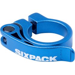 Collier de selle SIXPACK Menace 31.8 Bleu