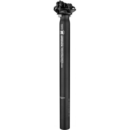 Tige de selle SIXPACK Menace 27.2 mm Noir