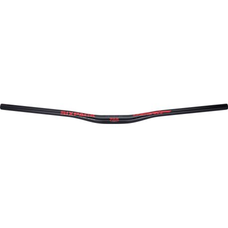 Cintre SIXPACK Vertic785 31.8 Rise 20 mm Noir/Rouge