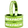 Entretoises de direction SIXPACK Menace 1.1/8 Vert