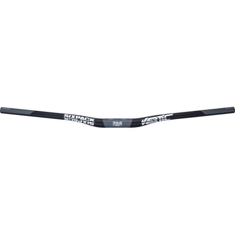Cintre SIXPACK Vertic785 Carbone 31.8 Rise 20 mm Noir/Chrome