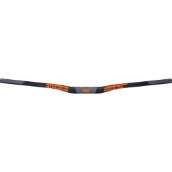 Cintre SIXPACK Vertic785 Carbone 31.8 Rise 20 mm Noir/Orange