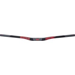 Cintre SIXPACK Vertic785 Carbone 31.8 Rise 20 mm Noir/Rouge