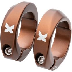 Bagues lock-on SIXPACK AL Bronze (la paire)