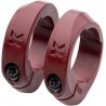Bagues lock-on SIXPACK PA Bordeaux (la paire)