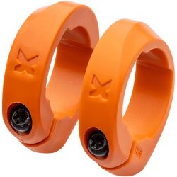 Bagues lock-on SIXPACK PA Orange (la paire)