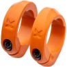 Bagues lock-on SIXPACK PA Orange (la paire)
