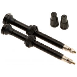 Valve tubeless REYNOLDS 100 mm Aluminium Noir (l'unité)