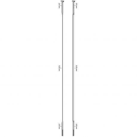Rayon REYNOLDS Sapim CX-Sprint DP 251 mm Noir