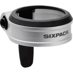 Collier de selle étanche SIXPACK 31.8 Argent