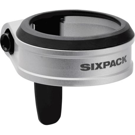 Collier de selle étanche SIXPACK 31.8 Argent