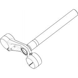 Té de fourche MANITOU Dorado Comp / Expert 37 mm Inférieur 57OS