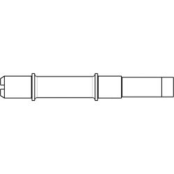 Axe SUN RINGLE SRX Centerlock 135/142 mm Aluminium