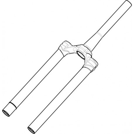 Pivot/Té/Plongeurs MANITOU Mattoc 27.5 Rouge Mat