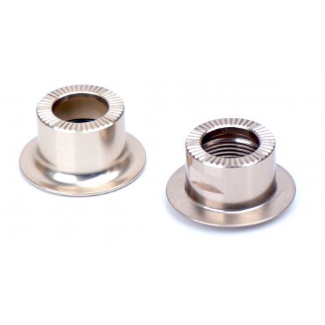 Embouts de moyeu SUN RINGLE Black Flag/Charger Pro Arrière 12x135 mm Argent (la paire)