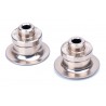 Embouts de moyeu SUN RINGLE ADD/Black Flag/Charger Pro Avant 9 mm Argent (la paire)