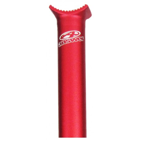 Tige de selle ANSWER Pivotal 31.6 x 320 mm Rouge Anodisé