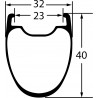 Roues REYNOLDS Blacklabel ATR 650b Shimano (la paire)