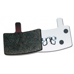 Plaquettes HAYES Stroker Trail/Carbon/Gram semi-métalliques T106 (support aluminium)