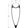 Roues REYNOLDS 80 AERO Tubeless Disque Shimano 20/24 (la paire)