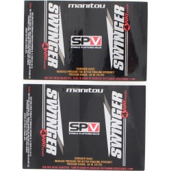 Kit stickers MANITOU Swinger Ressort 4W 06/09