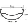 Roue SUN RINGLE Duroc SD37 Pro 27.5 Arrière 157x12 (Micro Spline + XD)