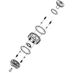 Molettes de réglage MANITOU Dorado Pro / Expert 37 mm (MY2021+)